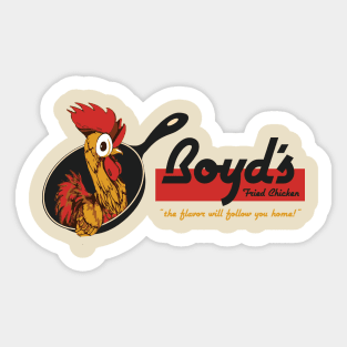 Boyd's Fried Chicken Sticker